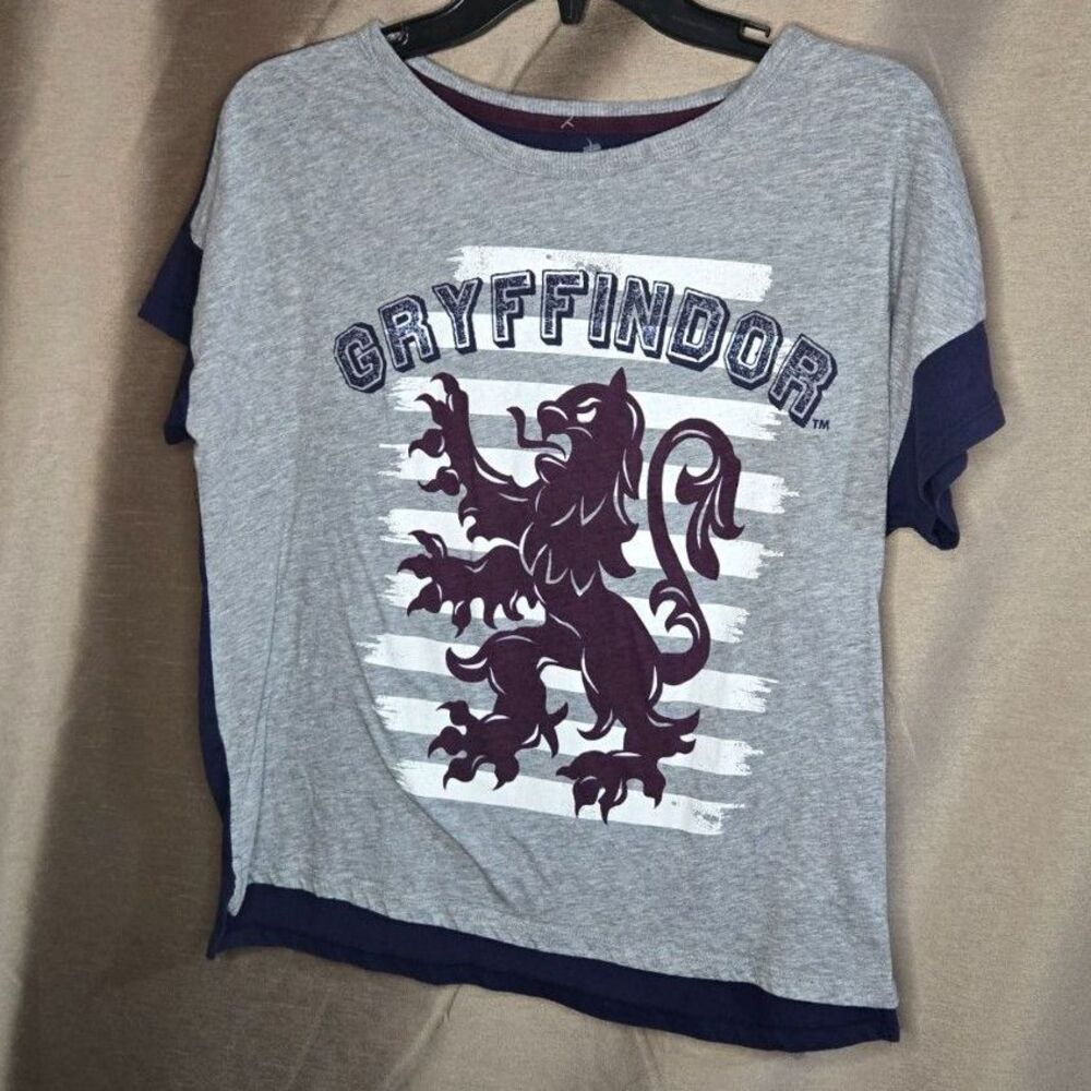 WBEI, Blue, Grey, Maroon, Top, Size: S